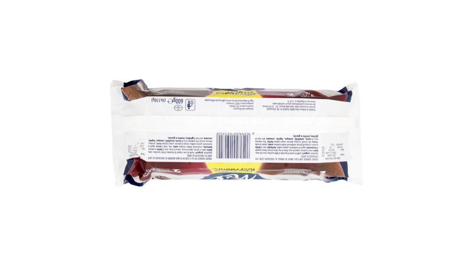 Müller, Mix 2 yogurt bianco più stelle al cioccolato 2 yogurt bianco più wafer al cioccolato