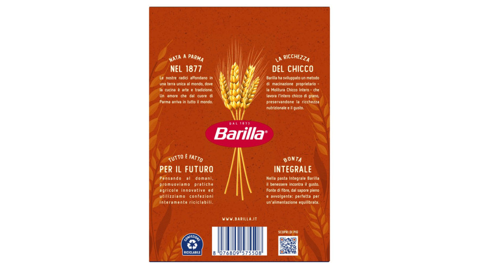 Barilla - Integrale Mezze Penne Rigate