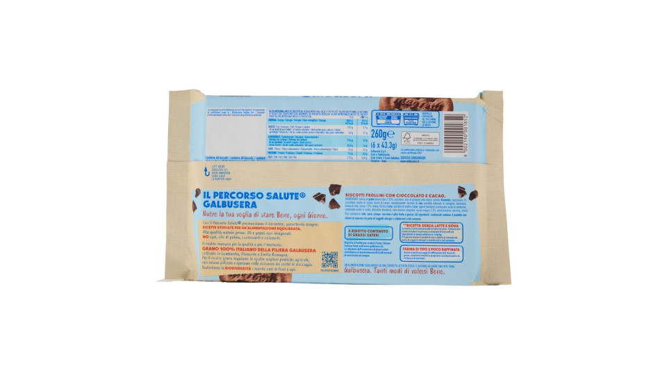 Galbusera, Magretti con gocce di cioccolato