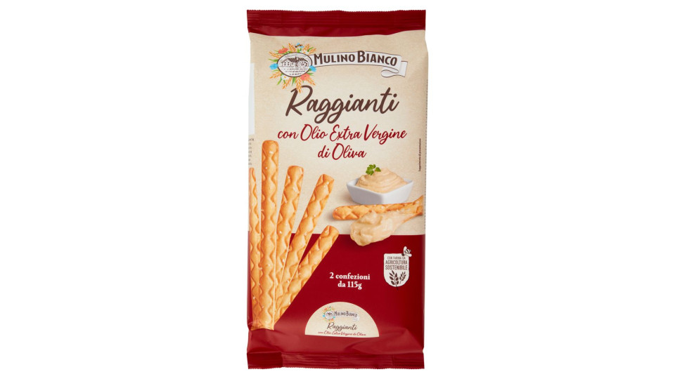 Mulino Bianco raggianti con olio