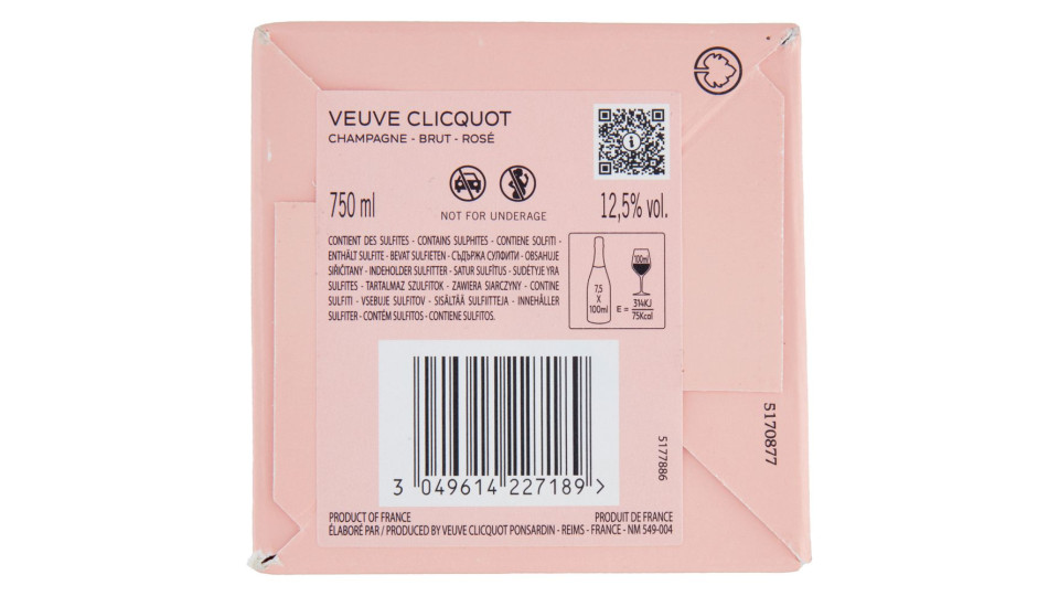 Veuve Clicquot, Champagne Rosé