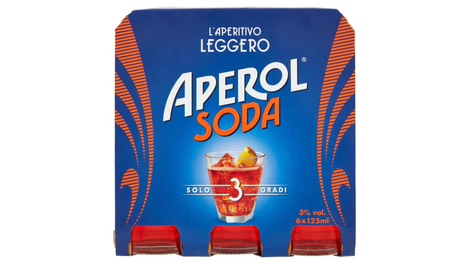 Aperol, Soda 3%