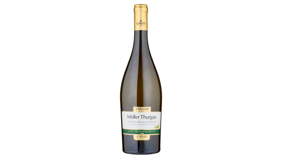 Cavit Trento Mastri Vernacoli, Müller Thurgau Vigneti delle Dolomiti frizzante 