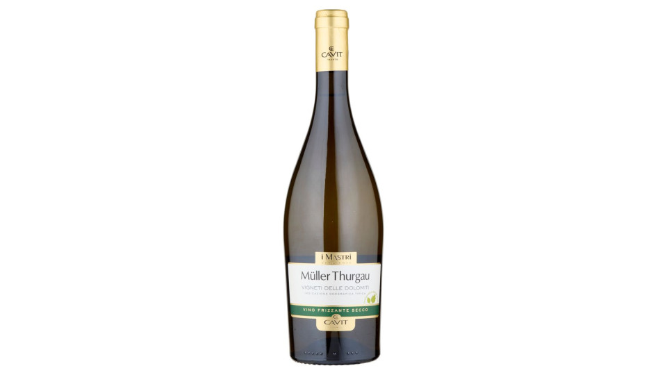 Cavit Trento Mastri Vernacoli, Müller Thurgau Vigneti delle Dolomiti frizzante 