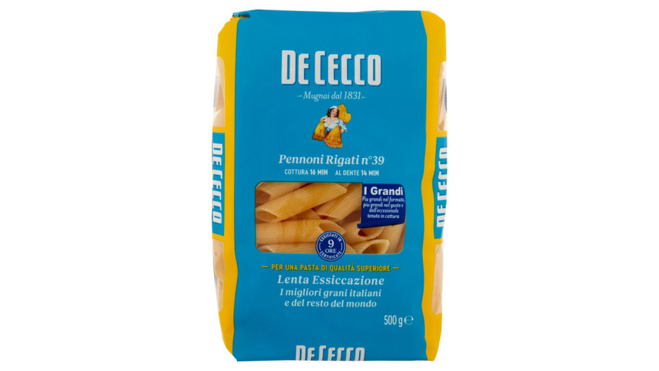 De cecco pennoni rigati n.39
