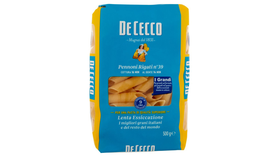 De cecco pennoni rigati n.39