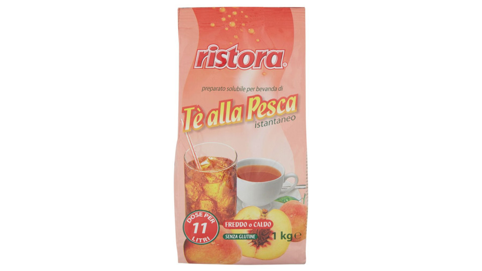 Ristora, preparato per tè alla pesca istantaneo