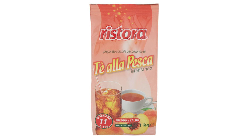 Ristora, preparato per tè alla pesca istantaneo