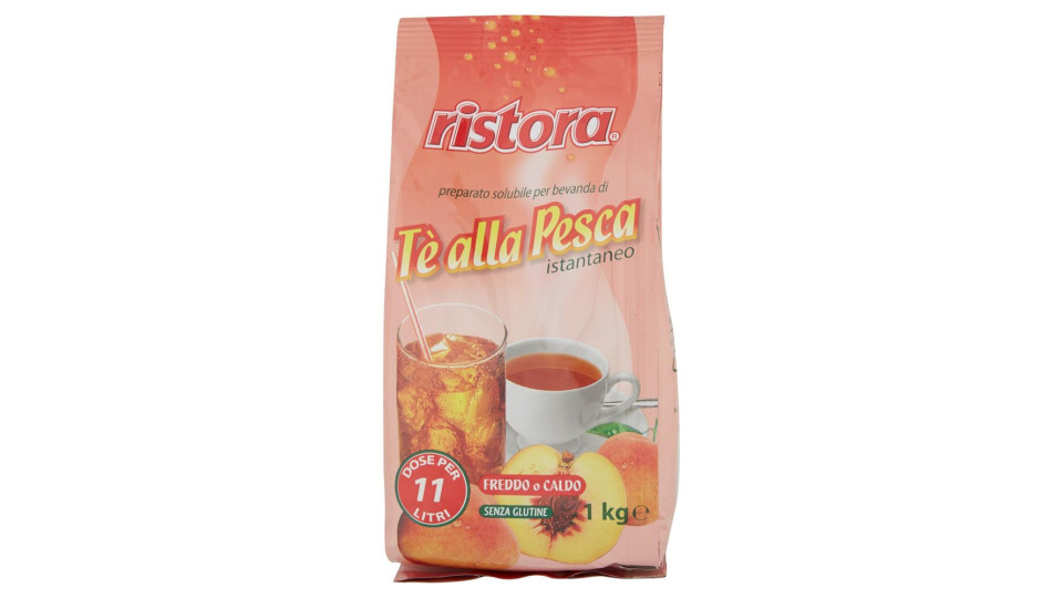 Ristora, preparato per tè alla pesca istantaneo