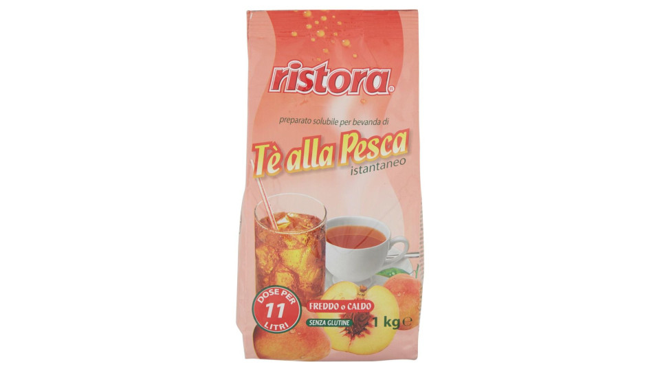 Ristora, preparato per tè alla pesca istantaneo