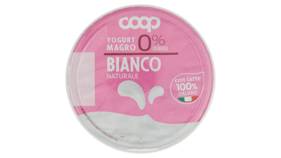 0% Di Grassi Yogurt Magro Bianco Naturale