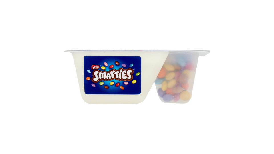 Nestlè, Fruttolo Smarties Yogurt alla vaniglia