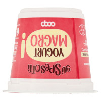 0% Di Grassi Yogurt Magro Con Fragola In Pezzi