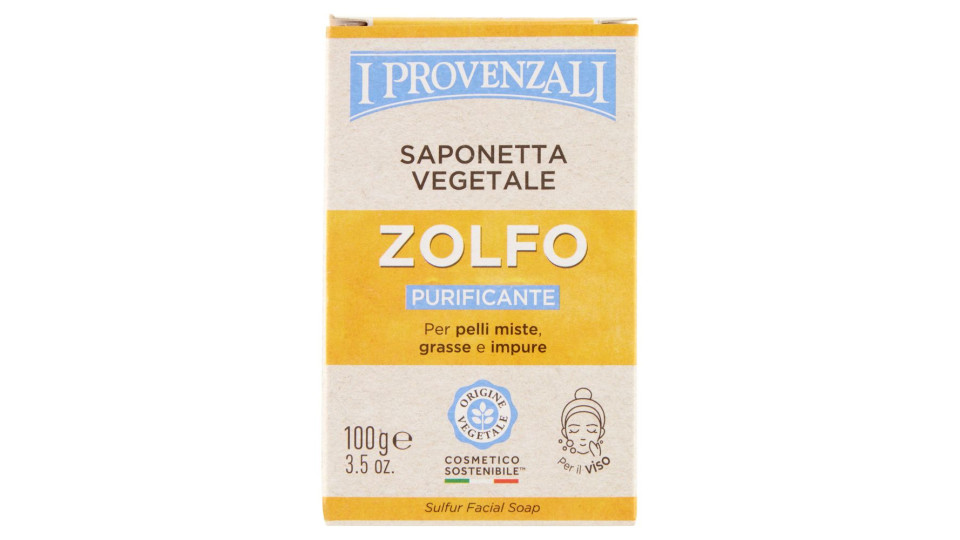 I Provenzali Saponetta purificante allo zolfo