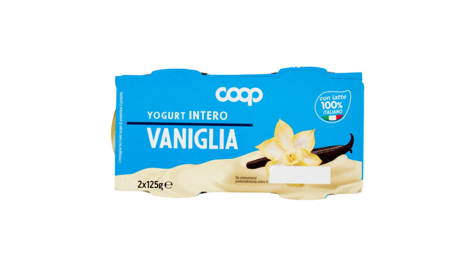 Yogurt Intero Alla Vaniglia