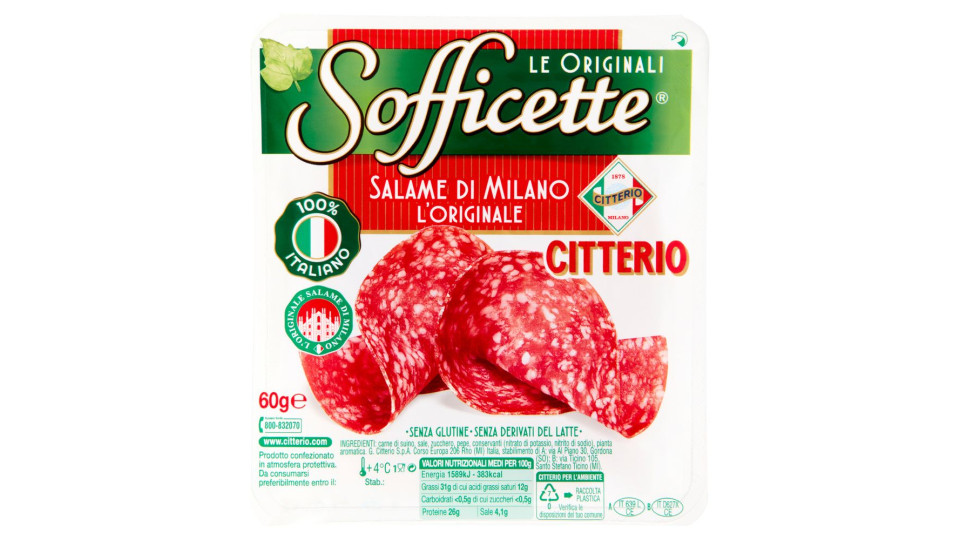Citterio - Sofficette l'originale Salame di Milano