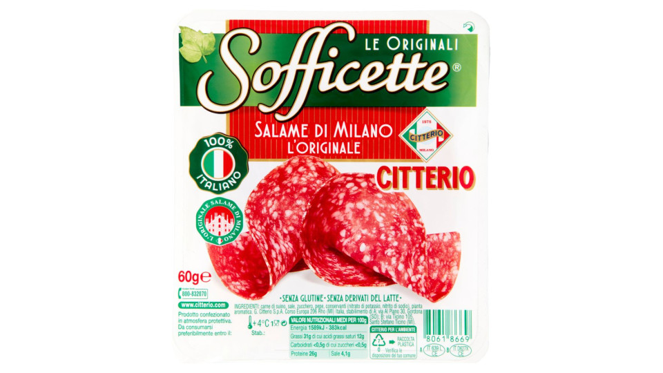 Citterio - Sofficette l'originale Salame di Milano