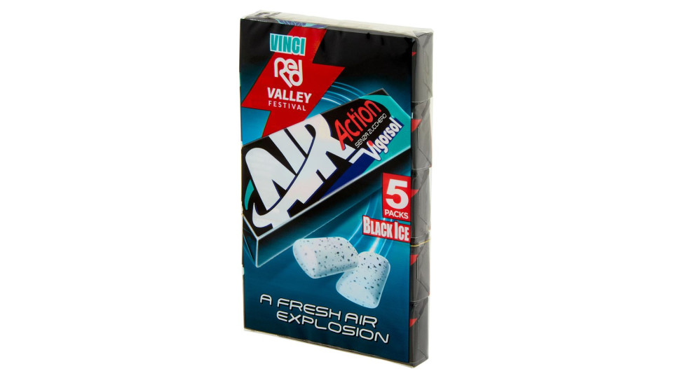 Vigorsol Air action black ice 5 packs