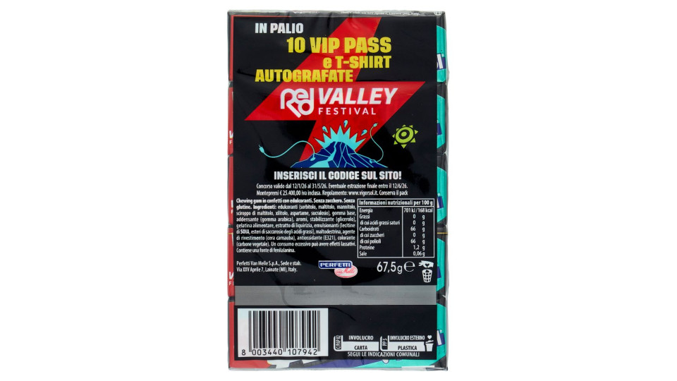 Vigorsol Air action black ice 5 packs