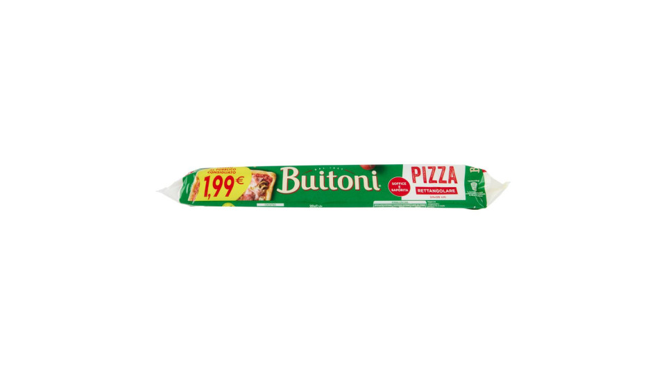 BUITONI PIZZA RETTANGOLARE Pasta stesa per pizza fresca rettangolare rotolo