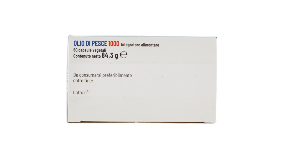 Equilibra, olio di pesce 1000 60 perle vegetali