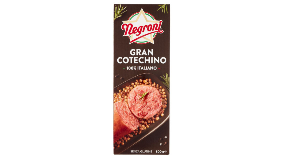 Negroni, Gran cotechino