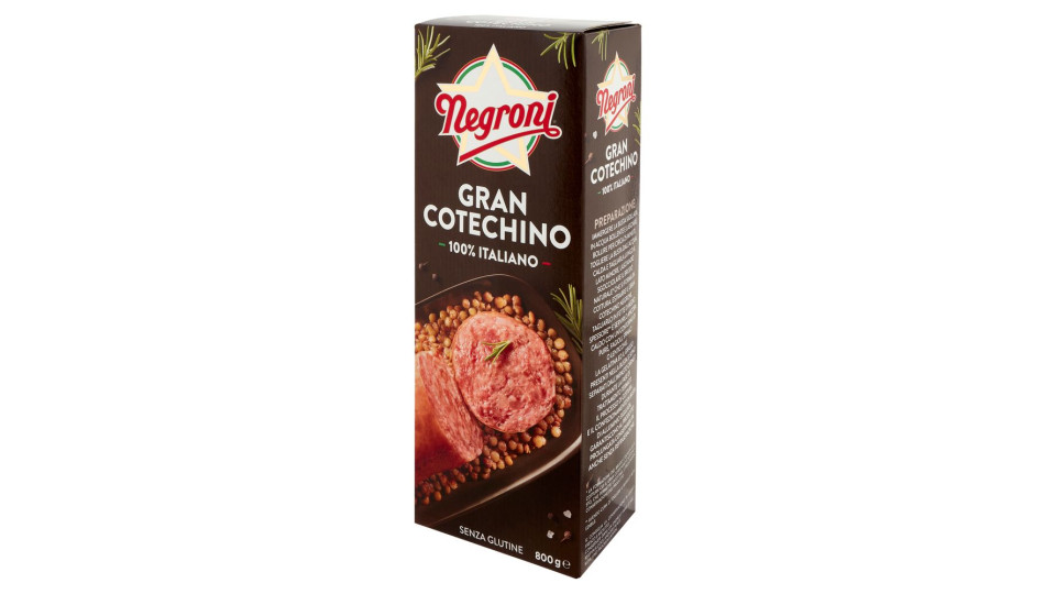 Negroni, Gran cotechino