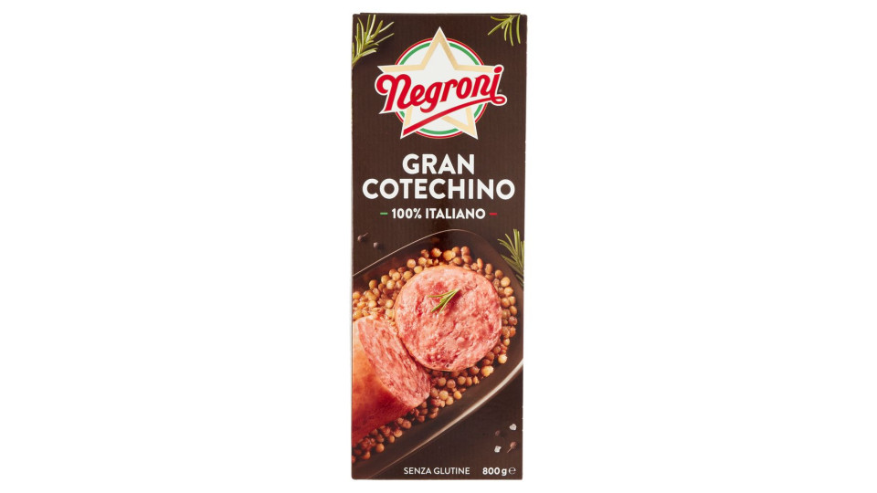 Negroni, Gran cotechino