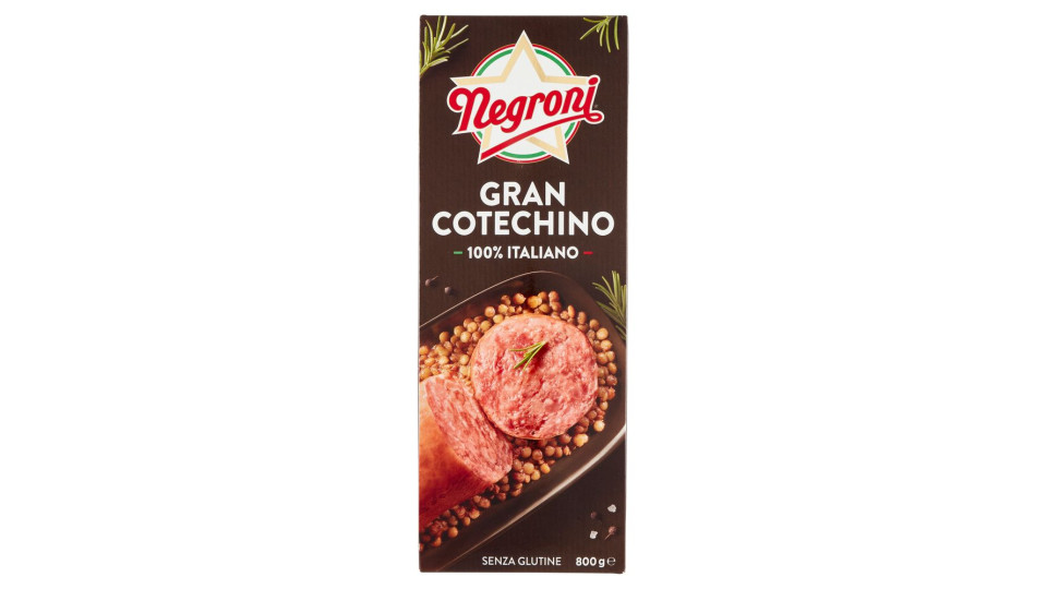 Negroni, Gran cotechino