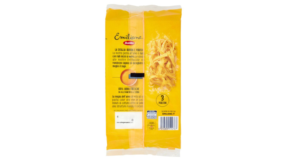 Barilla - Emiliane, Fettuccine all'Uovo 