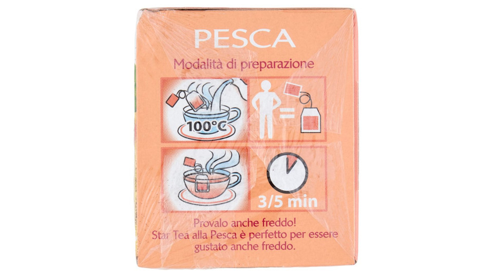 Star Tea, tè nero alla pesca 25 filtri