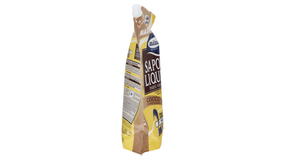 Milmil - Sapone Liquido, Cocco & Vaniglia