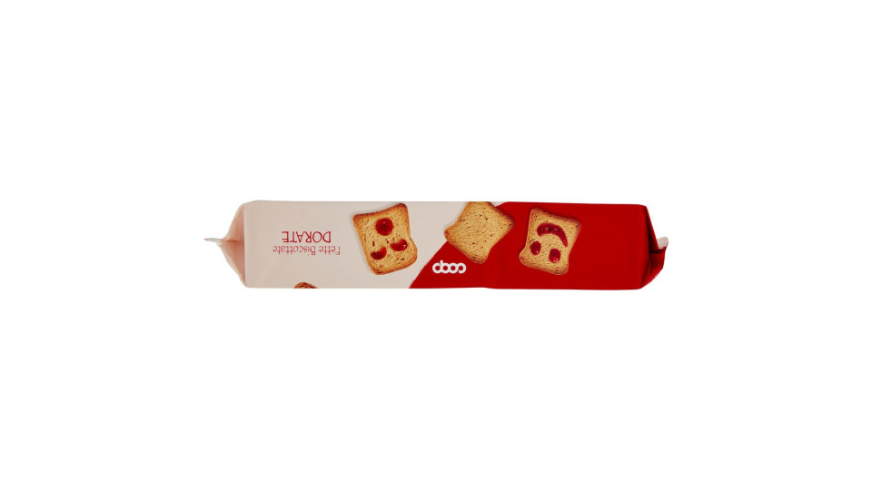 Fette Biscottate Dorate 36 Fette
