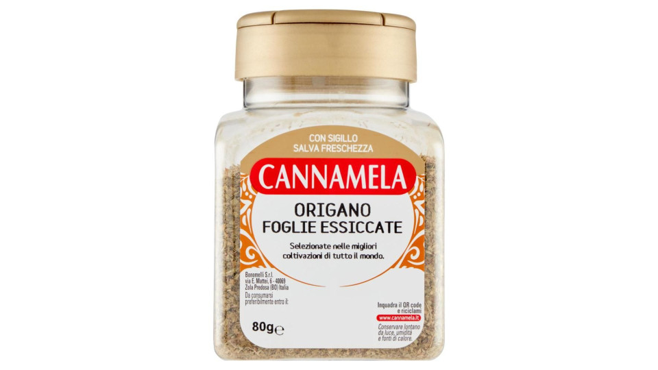 Cannamela Origano foglie 85 g PET