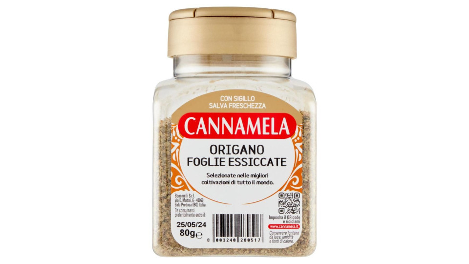Cannamela Origano foglie 85 g PET