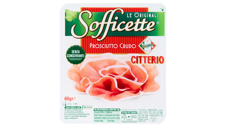 Citterio - Sofficette di Prosciutto Crudo