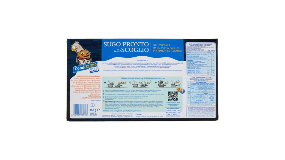 Esca I Condipresto Pronto Scoglio