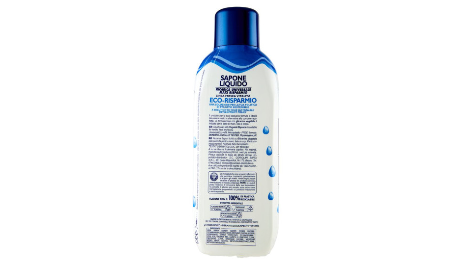 Milmil - Sapone Liquido, Delicato, Glicerina Vegetale 