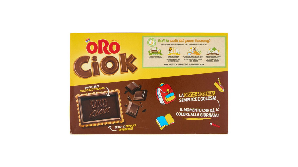 Saiwa, Oro Ciok al cioccolato fondente