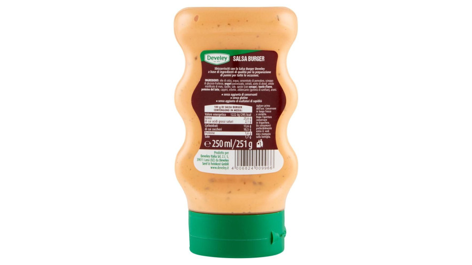 Develey, salsa burger