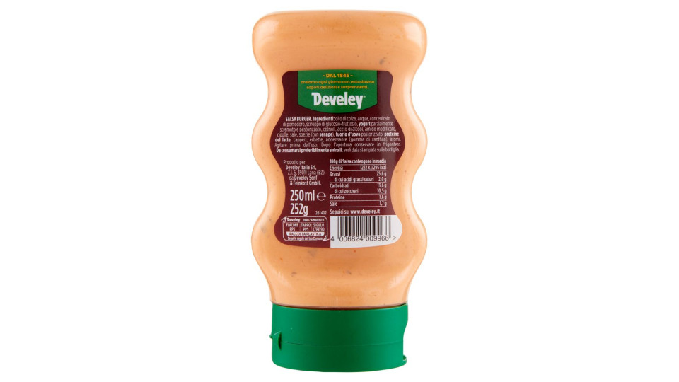 Develey, salsa burger