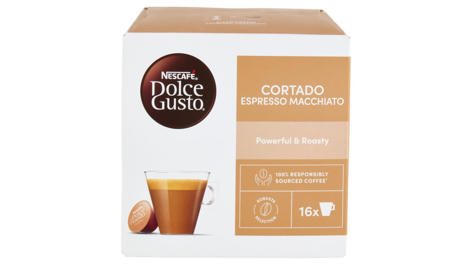 Nescafè dolce gusto Cortado espresso macchiato caffè macchiato