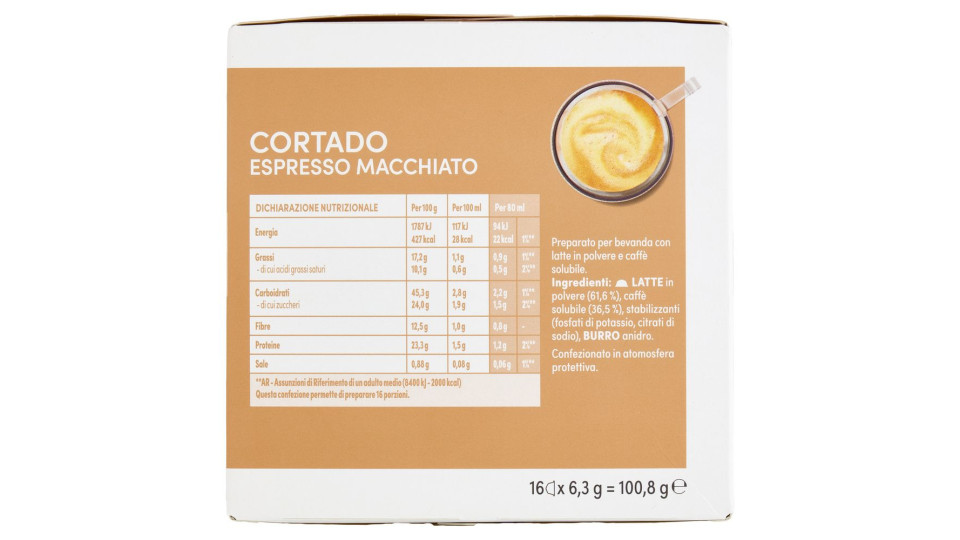 Nescafè dolce gusto Cortado espresso macchiato caffè macchiato