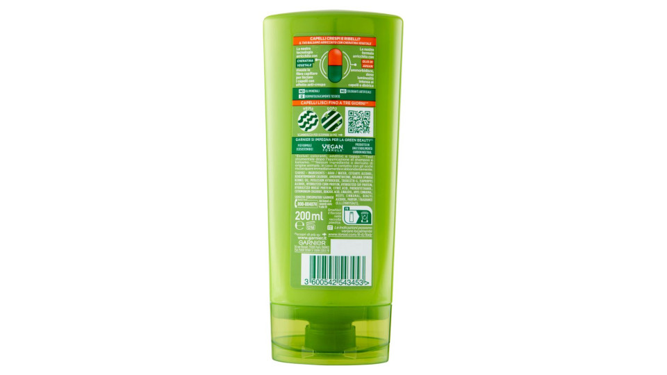 Garnier, Fructis Hydra Liss capelli crespi balsamo