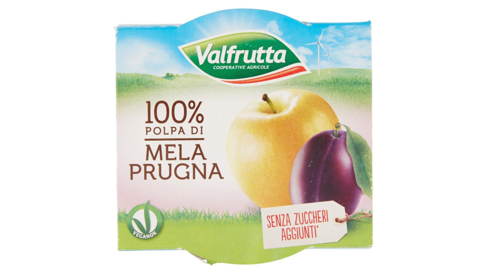 Valfrutta 100% Polpa di Mela Prugna
