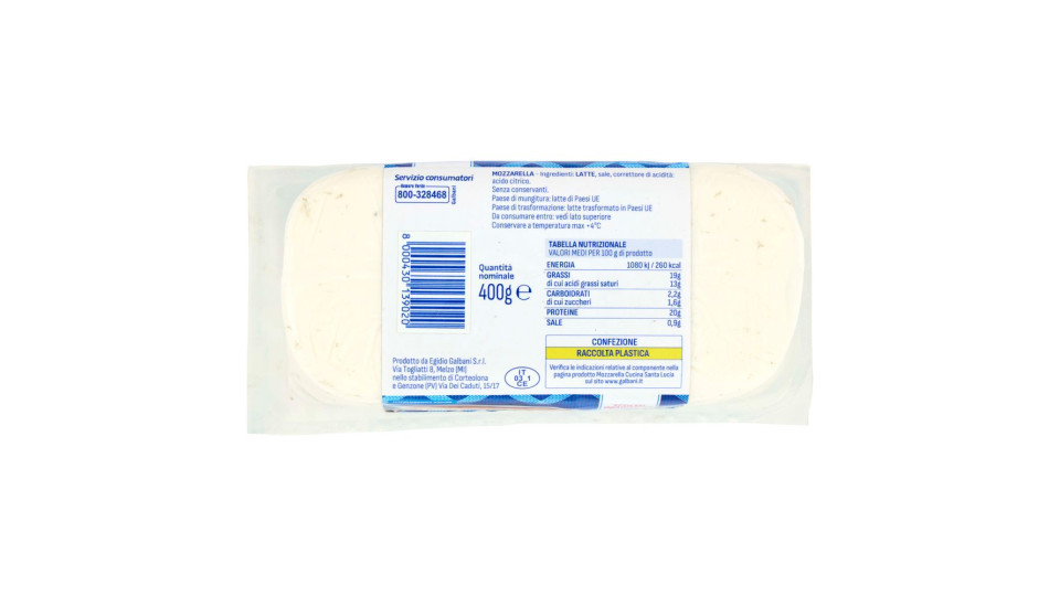 Galbani Santa Lucia Tris Mozzarella