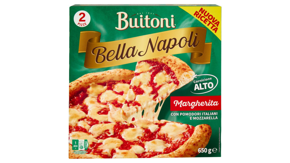 BUITONI BELLA NAPOLI MARGHERITA pizza margherita surgelata