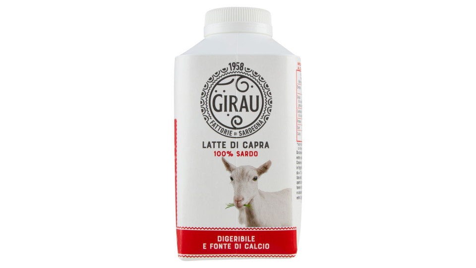 Fattorie Girau Latte di capra intero 100% sardo
