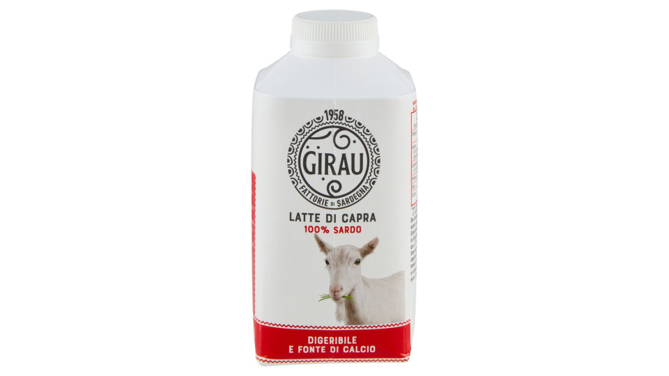 Fattorie Girau Latte di capra intero 100% sardo