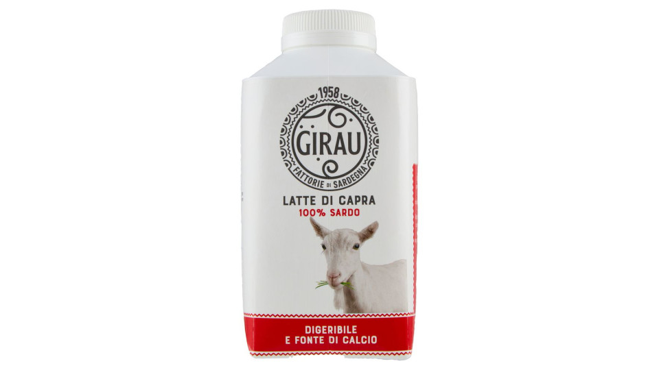 Fattorie Girau Latte di capra intero 100% sardo